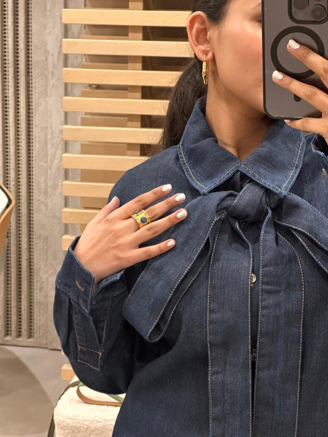 Kyanite Set Guinevere Ring by Tay Jewellery on curated-crowd.com