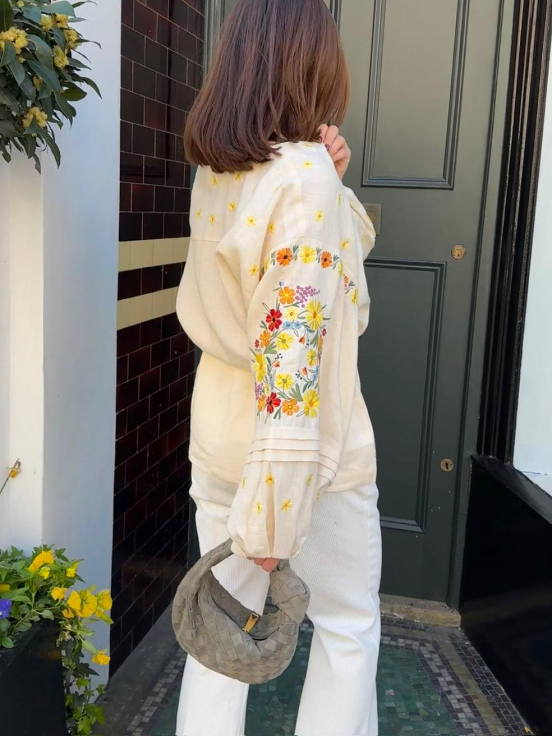 Light Linen Embroidered shirt 'Budzhak' by Etnodim on curated-crowd.com