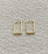 Large Oblong Earhoops by Tay Jewellery on curated-crowd.com