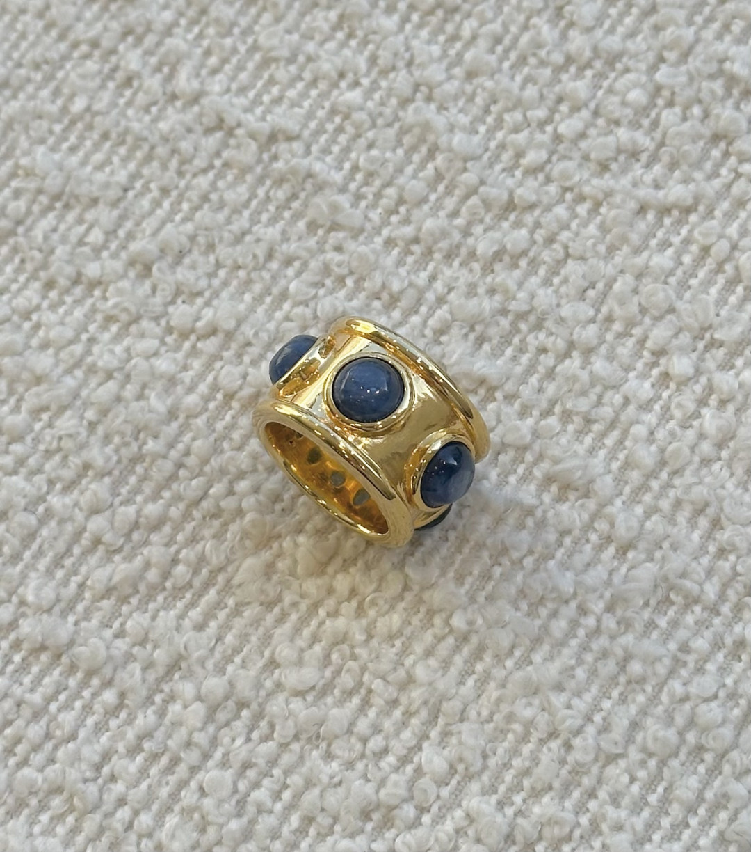 Kyanite Set Guinevere Ring by Tay Jewellery on curated-crowd.com