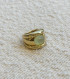 Sugarloaf Cabochon Prehnite Set Octavia Ring by Tay Jewellery on curated-crowd.com
