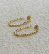 Large Nazreen Ear Hoops Earrings by Tay Jewellery on curated-crowd.com