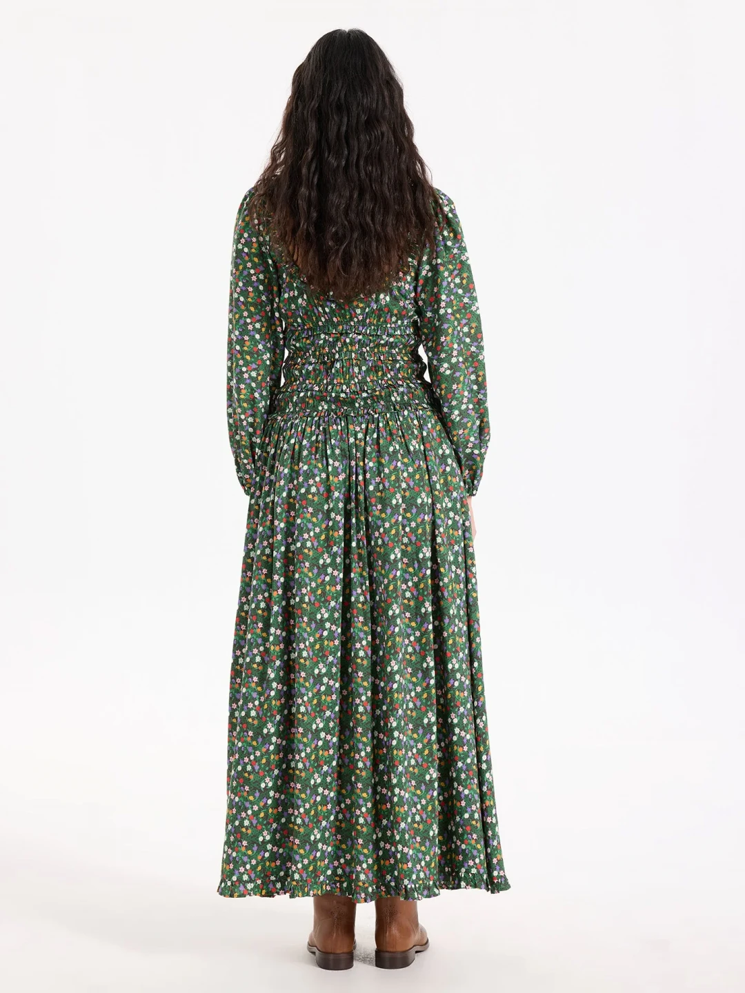 Roisin Dress with Celtic Flowers by Faraway on curated-crowd.com