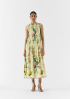 Blossom Ruching Dress by Studio Rigu on curated-crowd.com