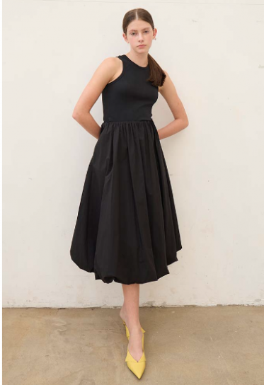 Two Way Balloon Skirt Dress by FAYRI on curated-crowd.com