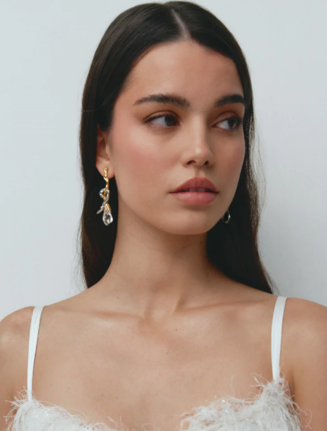Elara Mix Earrings by Jude Benhalim on curated-crowd.com