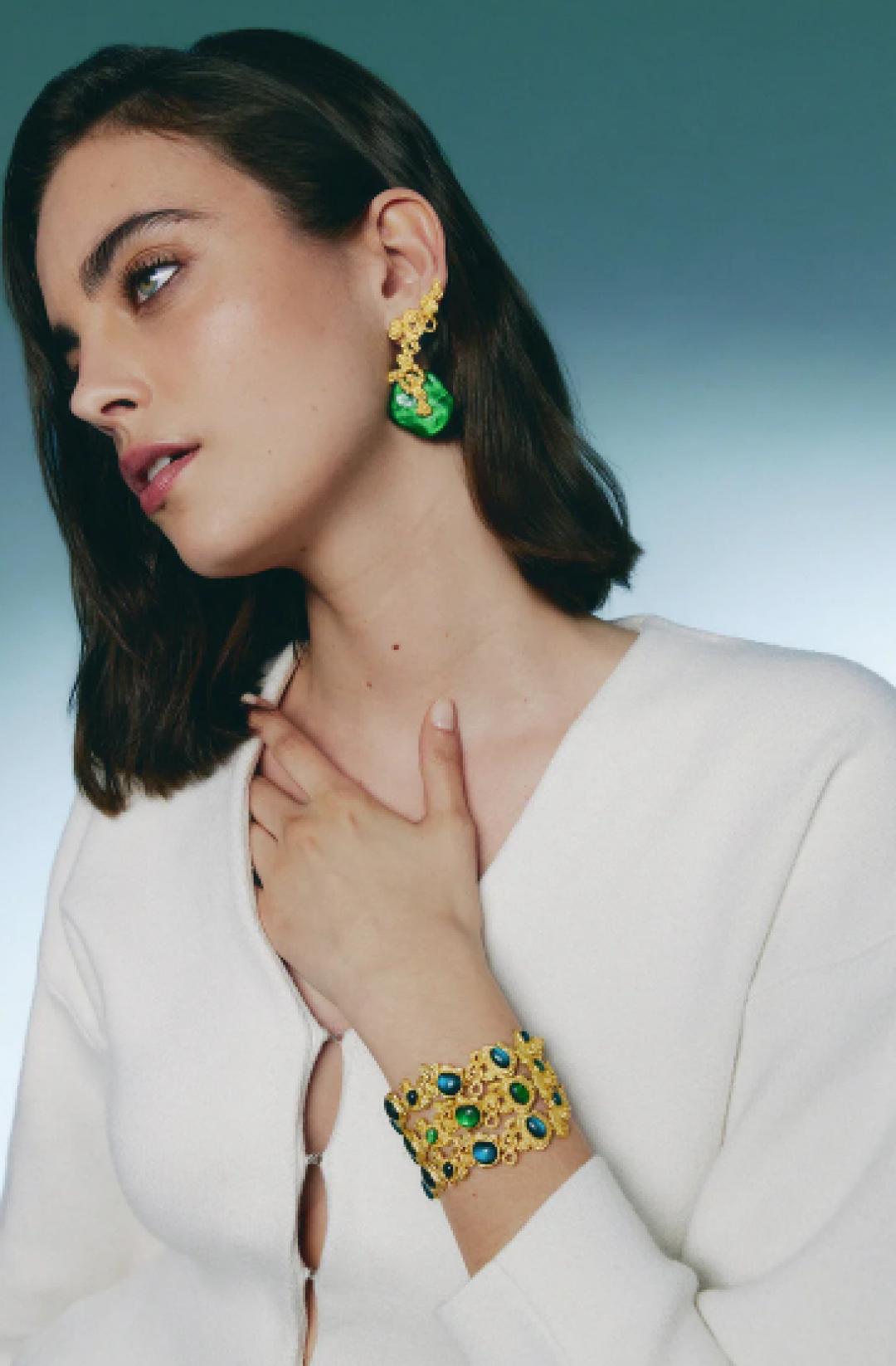 Riverstone Bracelet by Jude Benhalim on curated-crowd.com