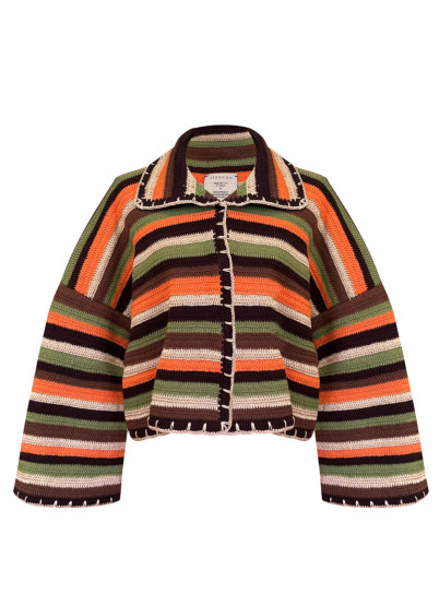 Daria Jacket Brown Khaki by Jessica K on curated-crowd.com