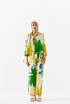 Yellow Rose Drawstring Shirt and Trousers by Studio Rigu on curated-crowd.com