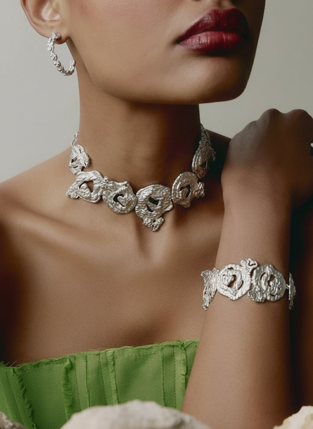 Gravel Choker by Jude Benhalim on curated-crowd.com