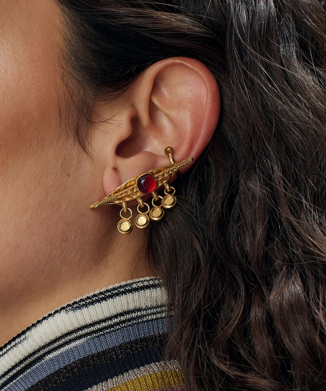 Classic Eye Earrings by Sonia Petroff on curated-crowd.com