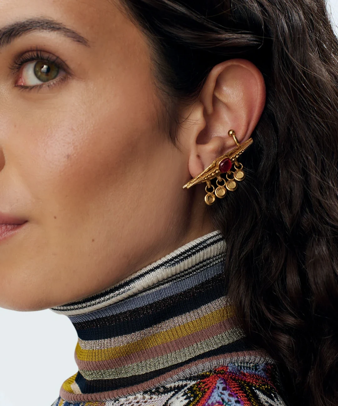 Classic Eye Earrings by Sonia Petroff on curated-crowd.com