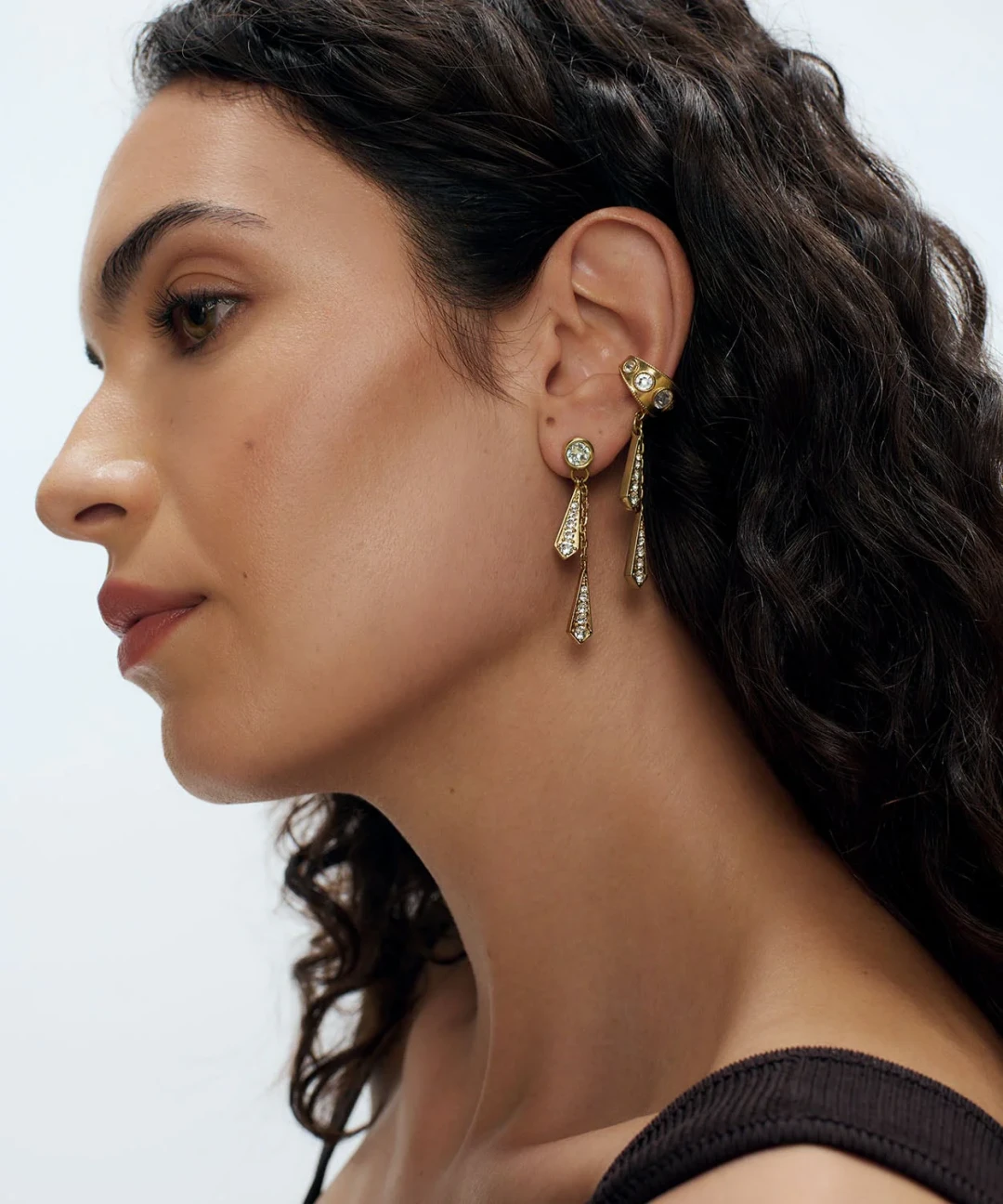 Cascata Drop Earrings by Sonia Petroff on curated-crowd.com