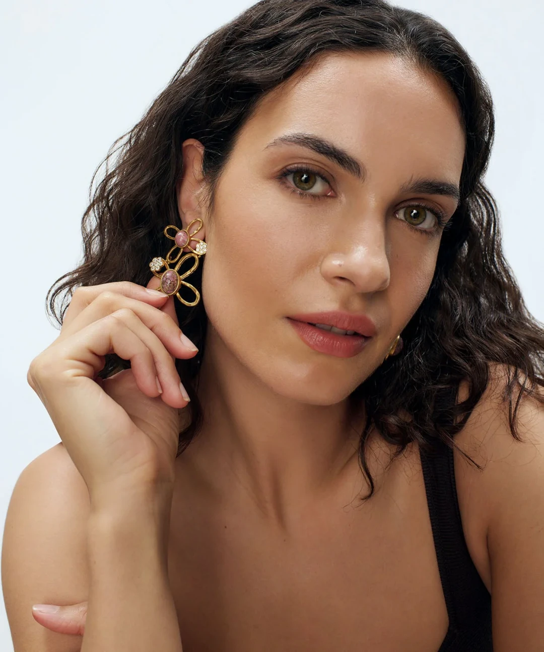 Big Blossom Earrings by Sonia Petroff on curated-crowd.com
