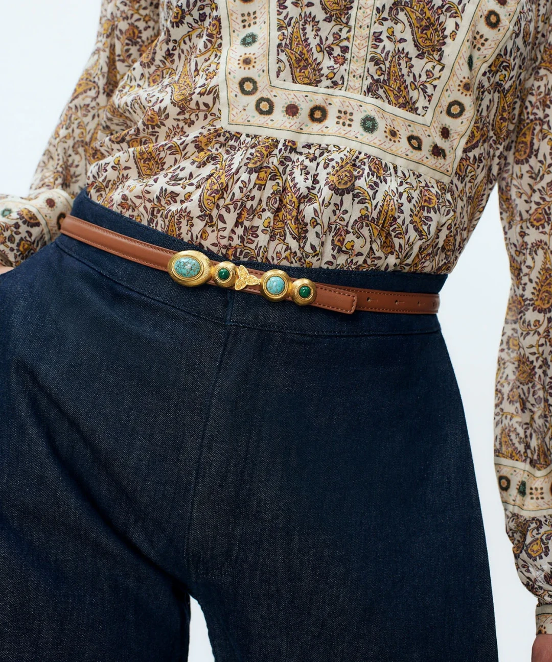 Earth Narrow Belt by Sonia Petroff on curated-crowd.com