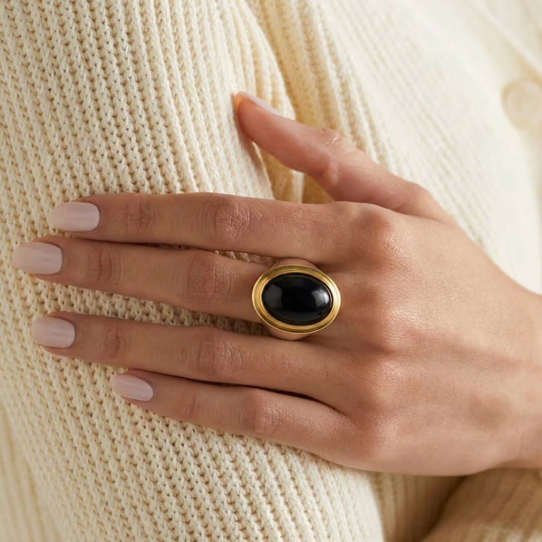 Labradorite Set Debs Ring by Tay Jewellery on curated-crowd.com