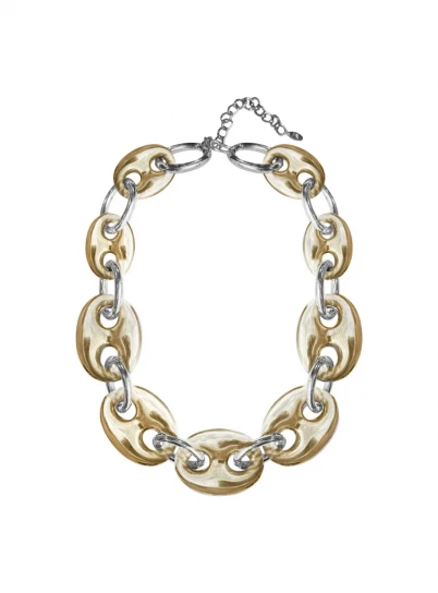 Chunky Gold Chain by Jessica K on curated-crowd.com