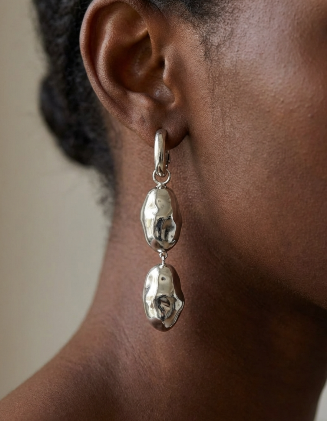Shiba Silver Earrings by Jessica K on curated-crowd.com