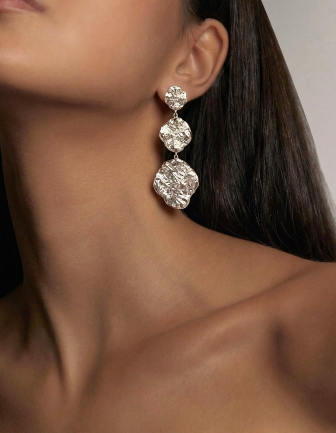 Zuri Silver Earrings by Jessica K on curated-crowd.com