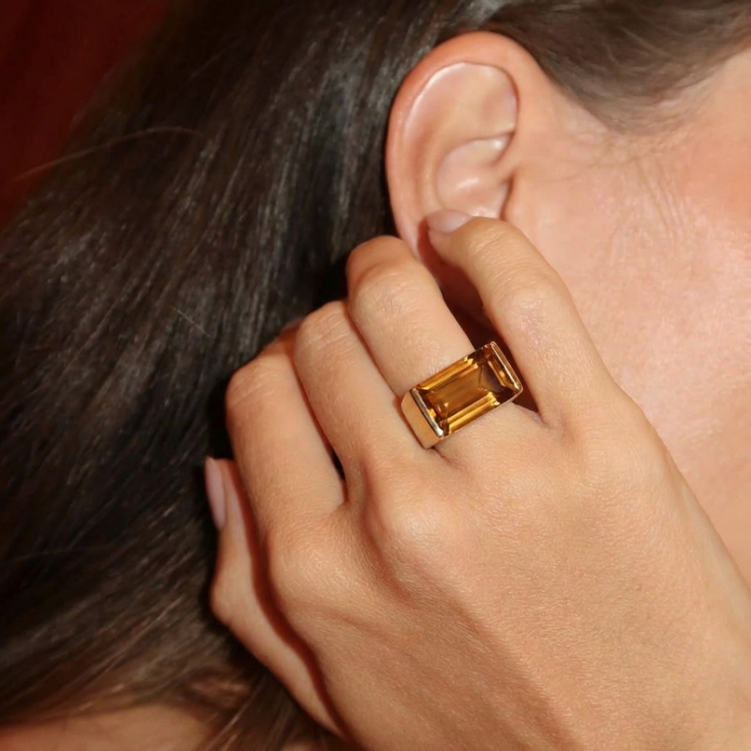 Citrine Set Castillo Set by Tay Jewellery on curated-crowd.com