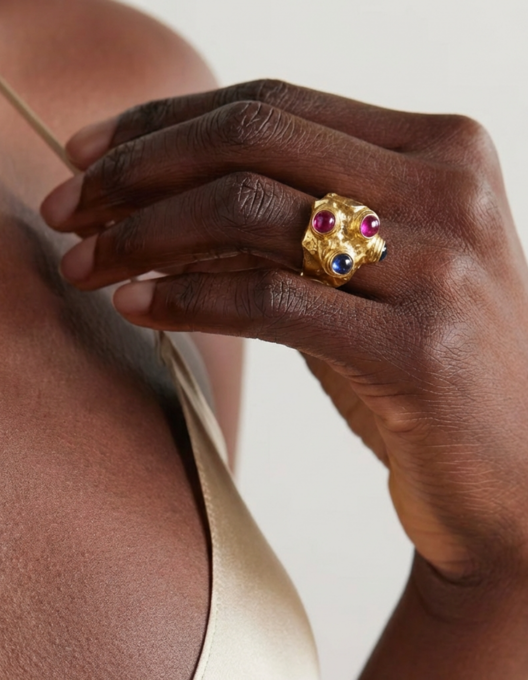 Emma Ring Ruby Saphire by Jessica K on curated-crowd.com