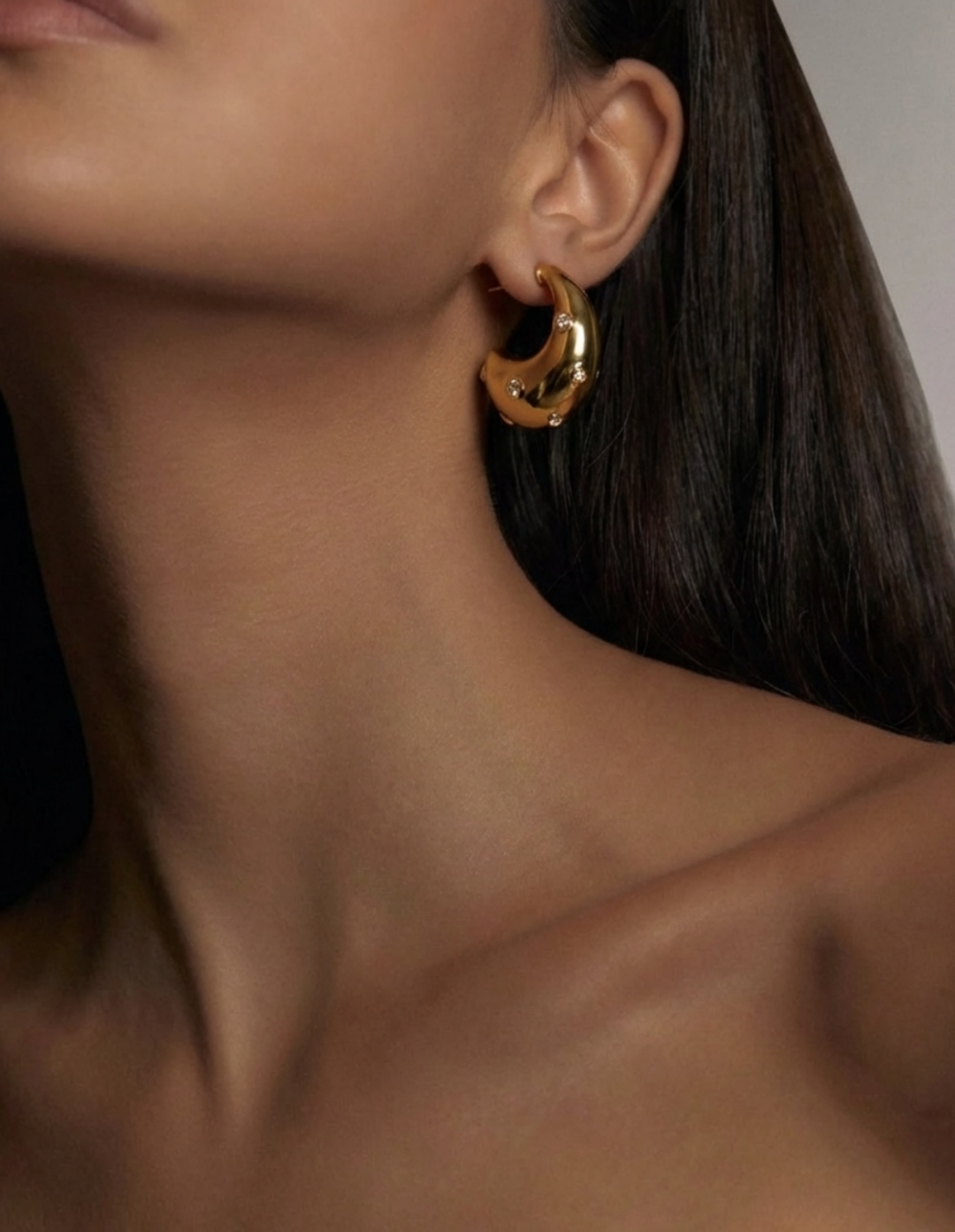 Inoui Earrings White by Jessica K on curated-crowd.com