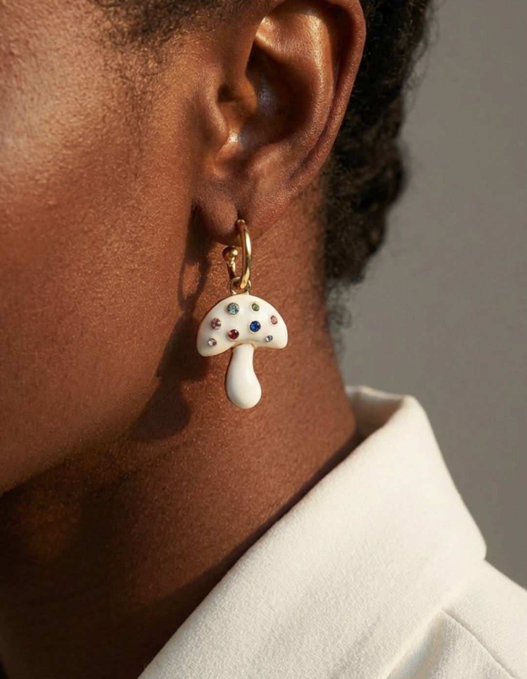 Trumpet Earrings by Jessica K on curated-crowd.com