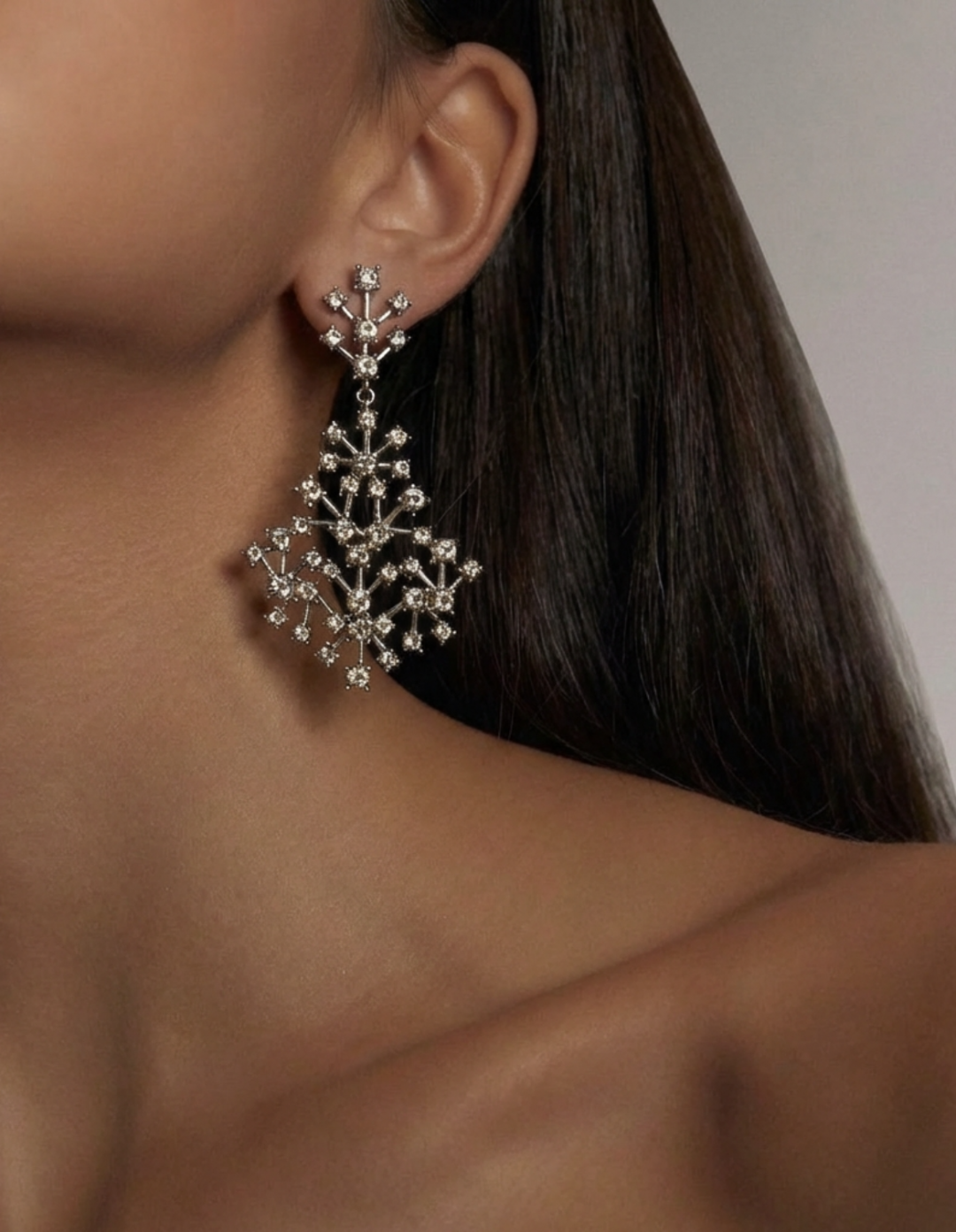 Zola Earrings Silver by Jessica K on curated-crowd.com