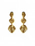 Zuri Earrings Gold by Jessica K on curated-crowd.com