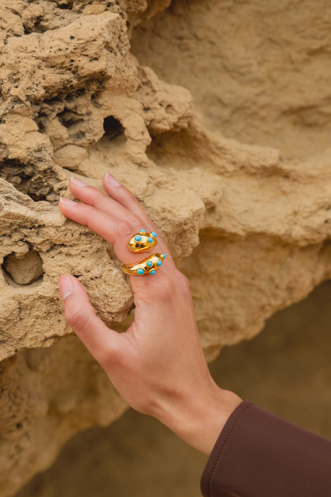 Dolphin Ring Turquoise by Jessica K on curated-crowd.com