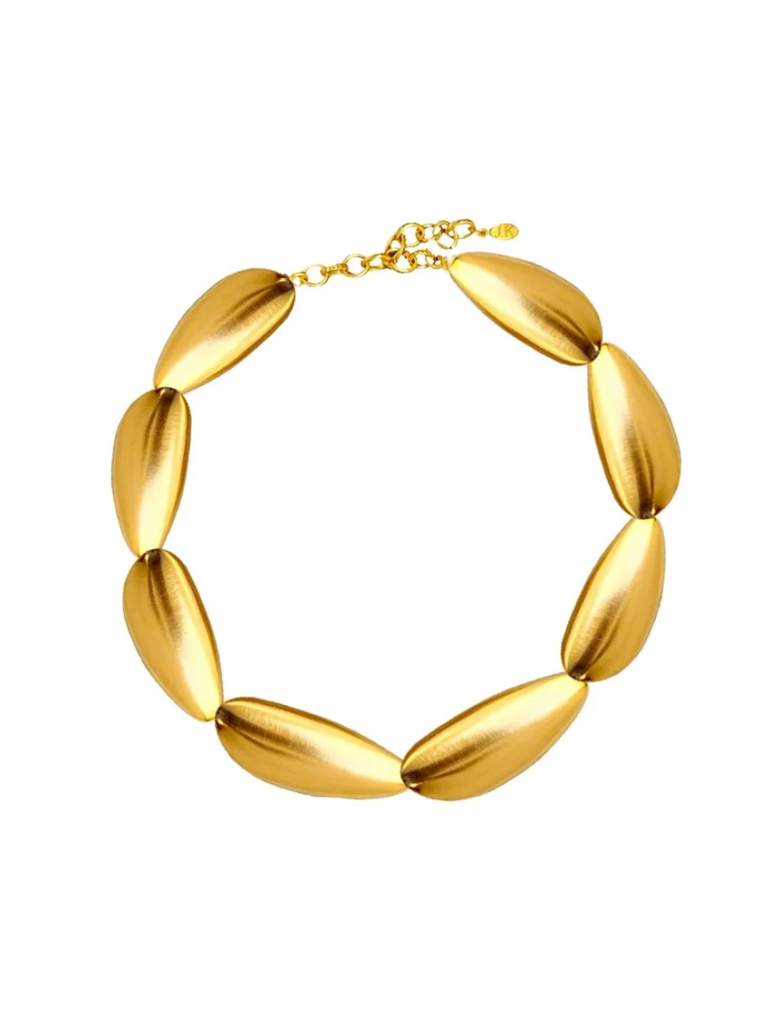 Oyster Necklace Gold by Jessica K on curated-crowd.com