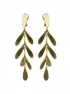 Muse Earrings Gold by Jessica K on curated-crowd.com