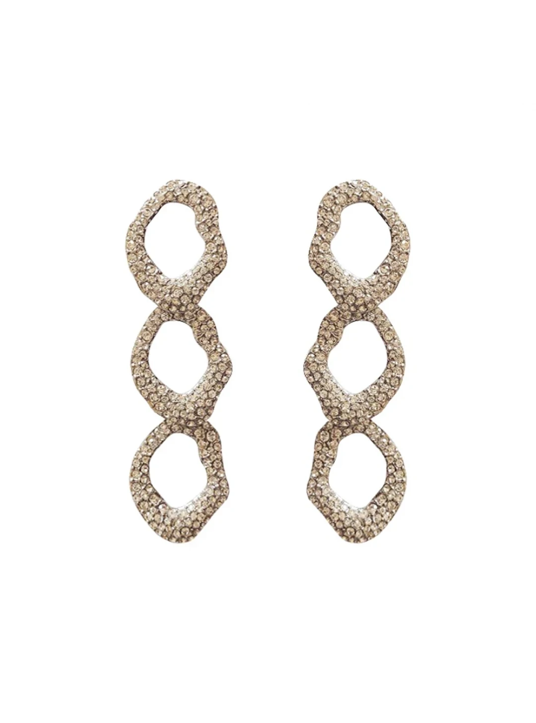 Nala Earrings Silver by Jessica K on curated-crowd.com