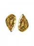 Jasper Earrings Gold by Jessica K on curated-crowd.com