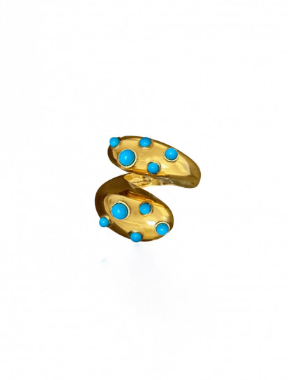 Dolphin Ring Turquoise by Jessica K on curated-crowd.com