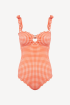 Florentine Swimsuit in Orange by PAPER London on curated-crowd.com