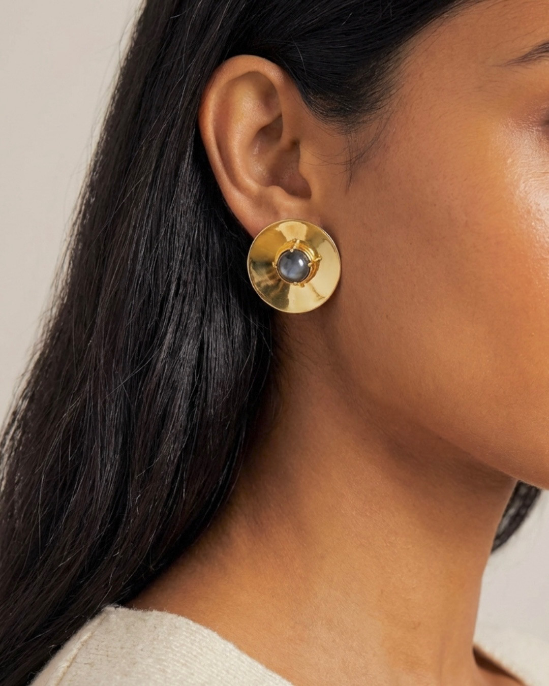 Kyanite Set Satellite Earrings by Tay Jewellery on curated-crowd.com