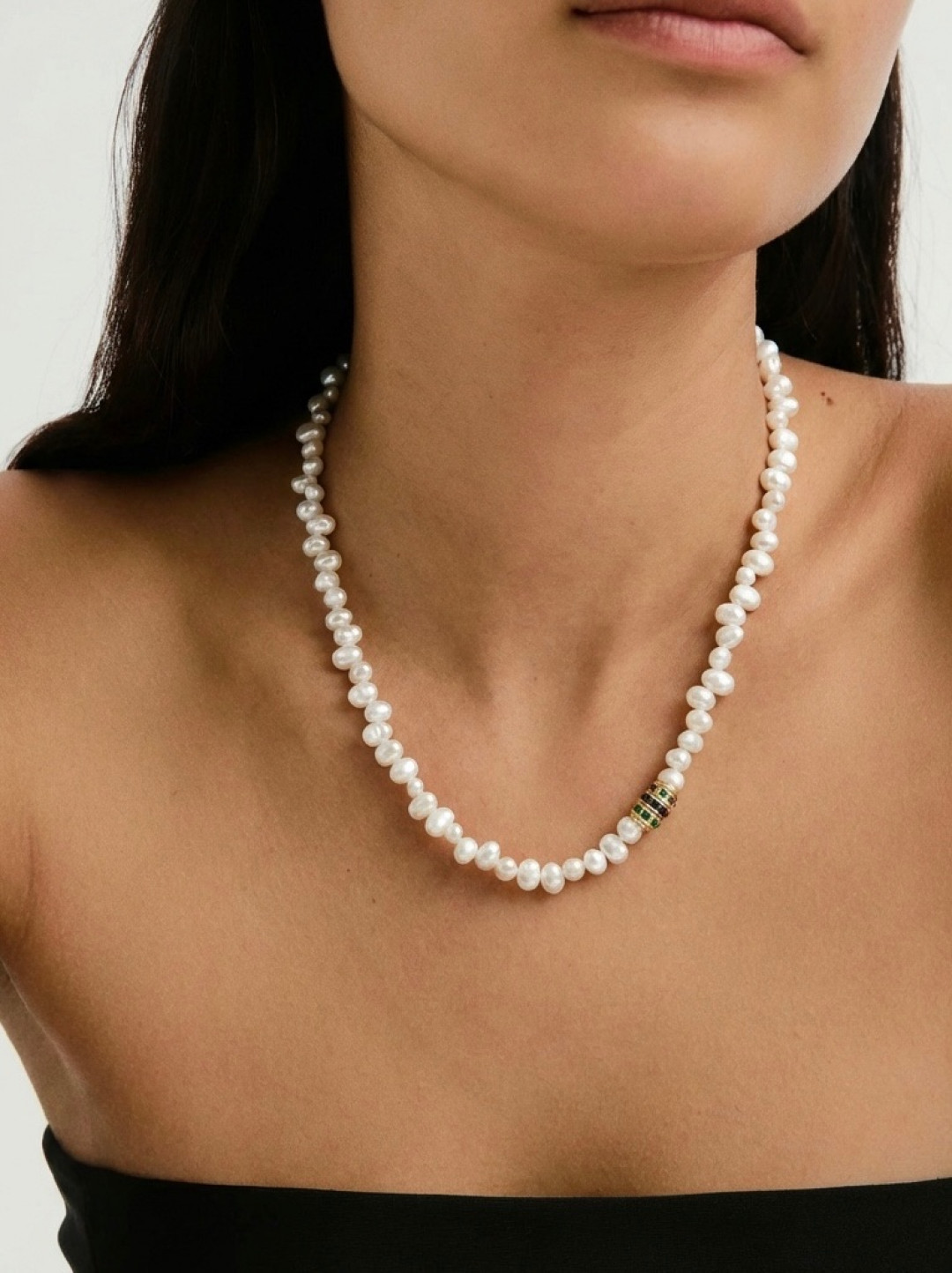 Dahlia Necklace with Gemstones by Studio Liberté on curated-crowd.com