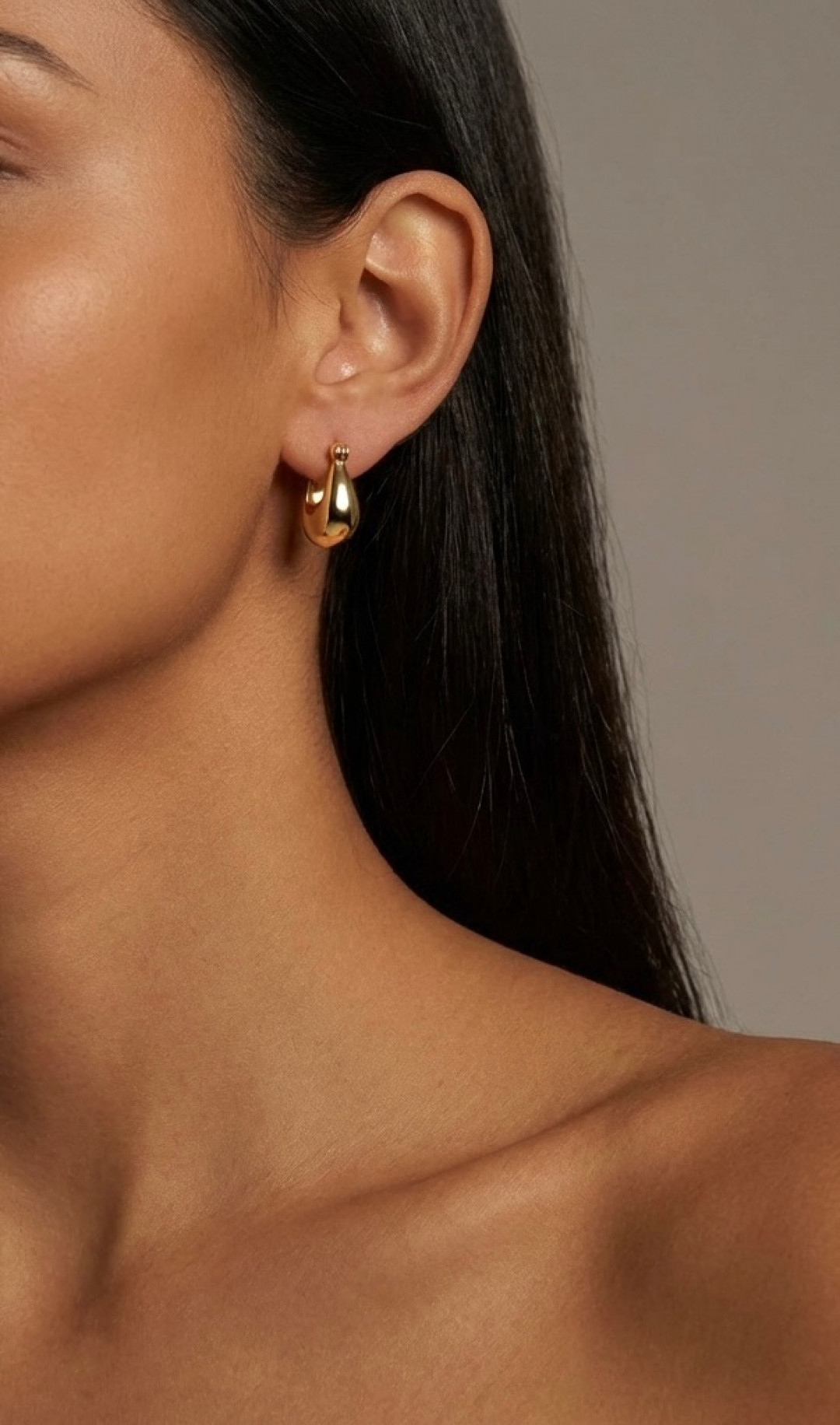 Nora Gold Earrings by Studio Liberté on curated-crowd.com