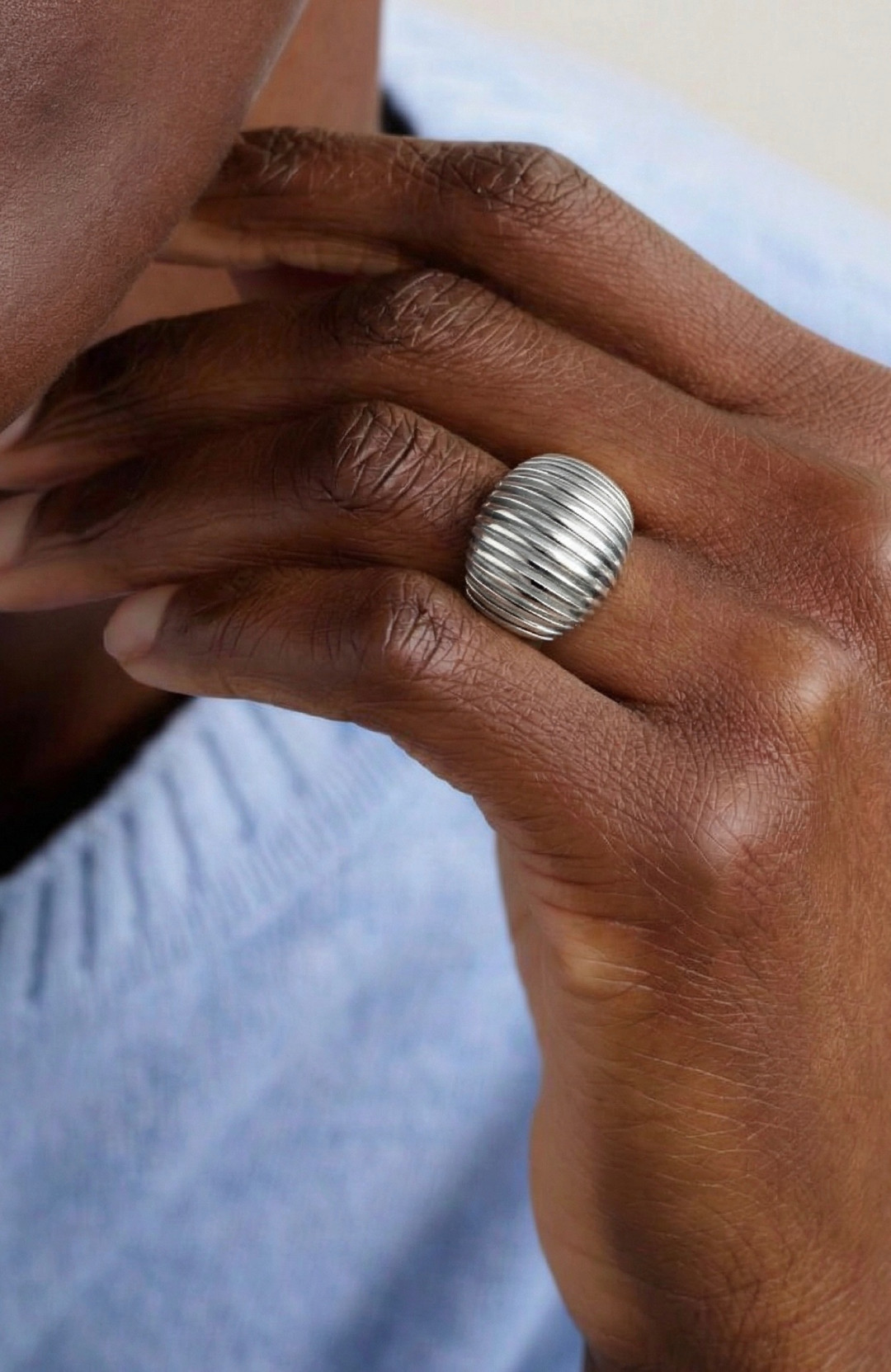 Agatha Silver Ring by Studio Liberté on curated-crowd.com