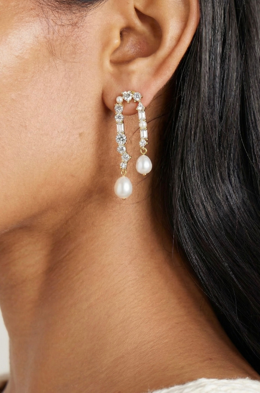 Leonie Earrings by Studio Liberté on curated-crowd.com