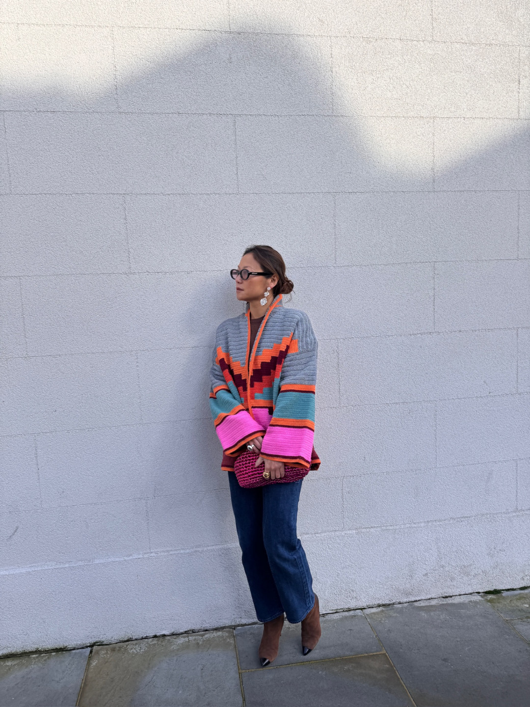 Zina Jacket Multicolour by Jessica K on curated-crowd.com