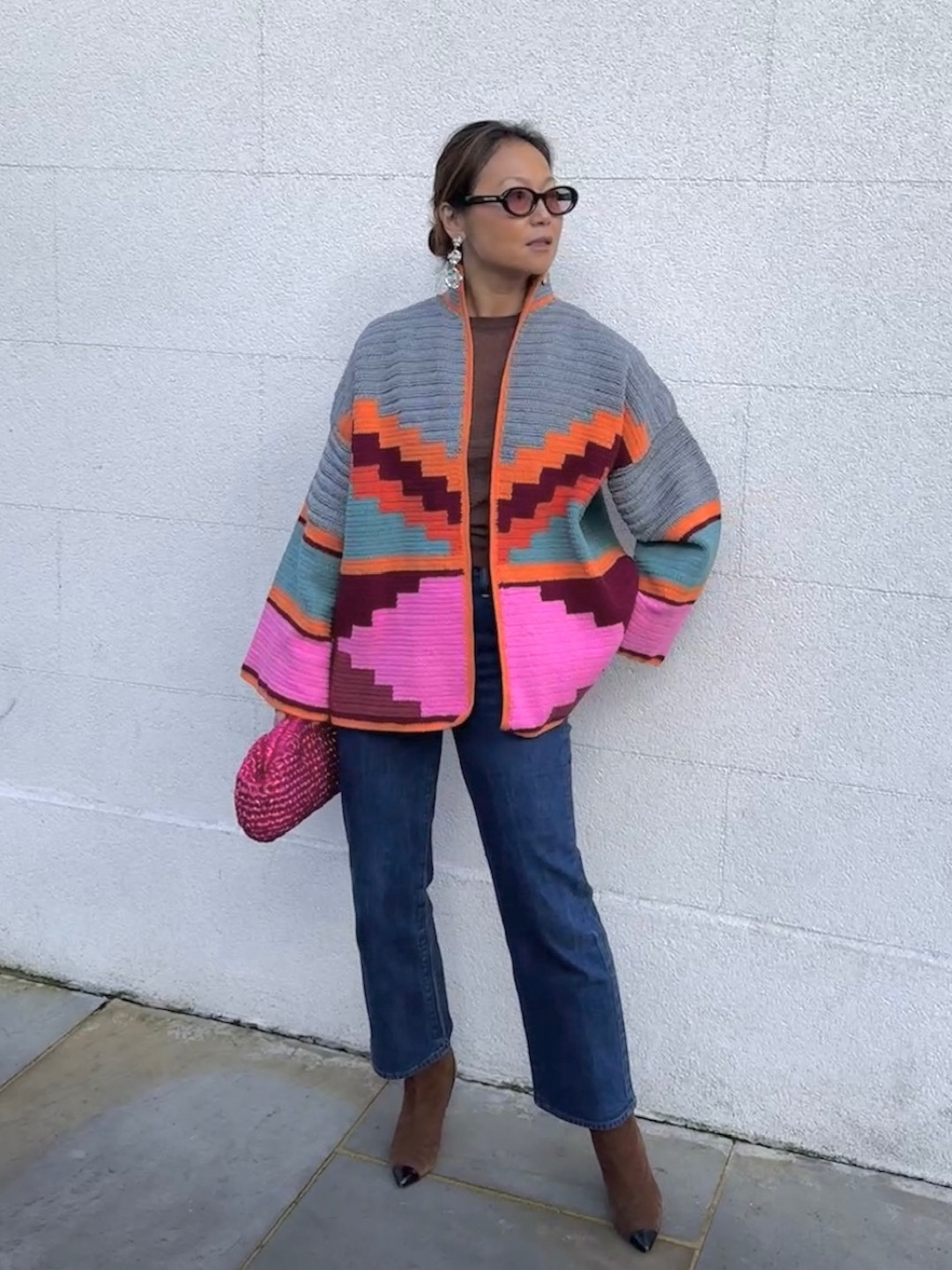 Zina Jacket Multicolour by Jessica K on curated-crowd.com