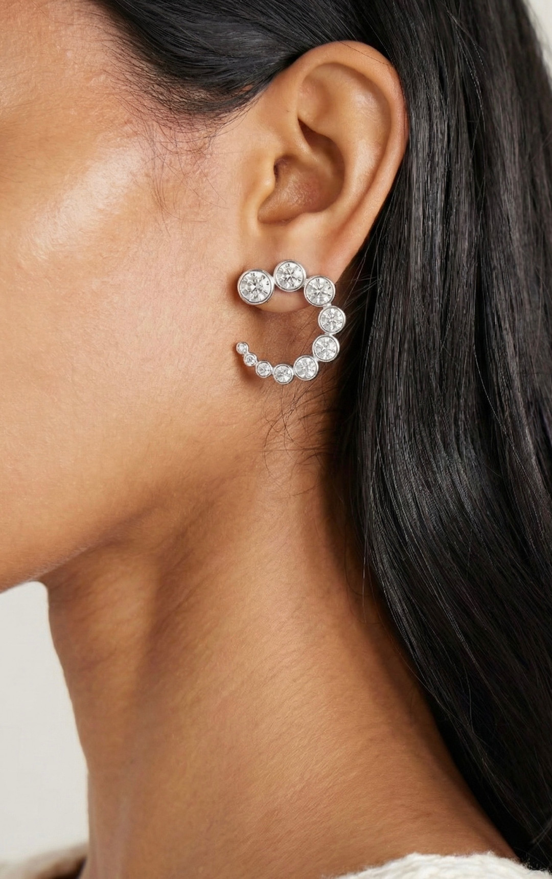 Rosine Earrings by Studio Liberté on curated-crowd.com