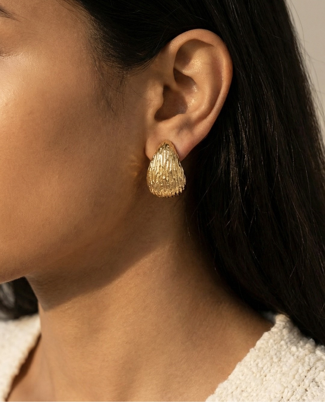 Talia Pear Shape Earrings by Tay Jewellery on curated-crowd.com