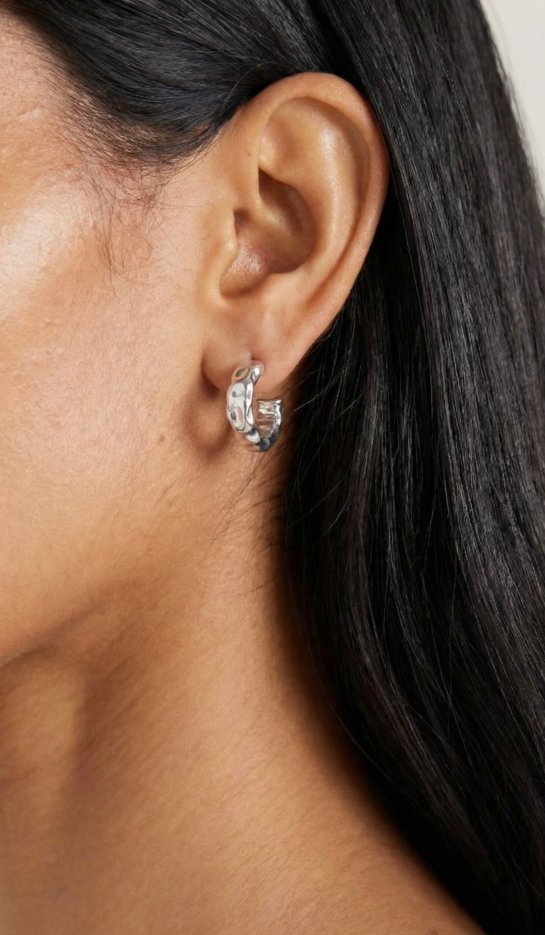 Marla Silver Earrings by Studio Liberté on curated-crowd.com