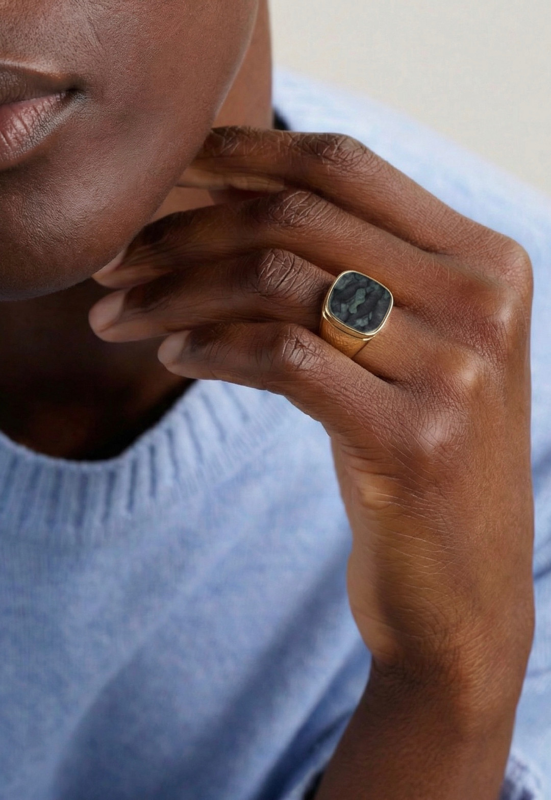 Carlo Gold Ring by Studio Liberté on curated-crowd.com