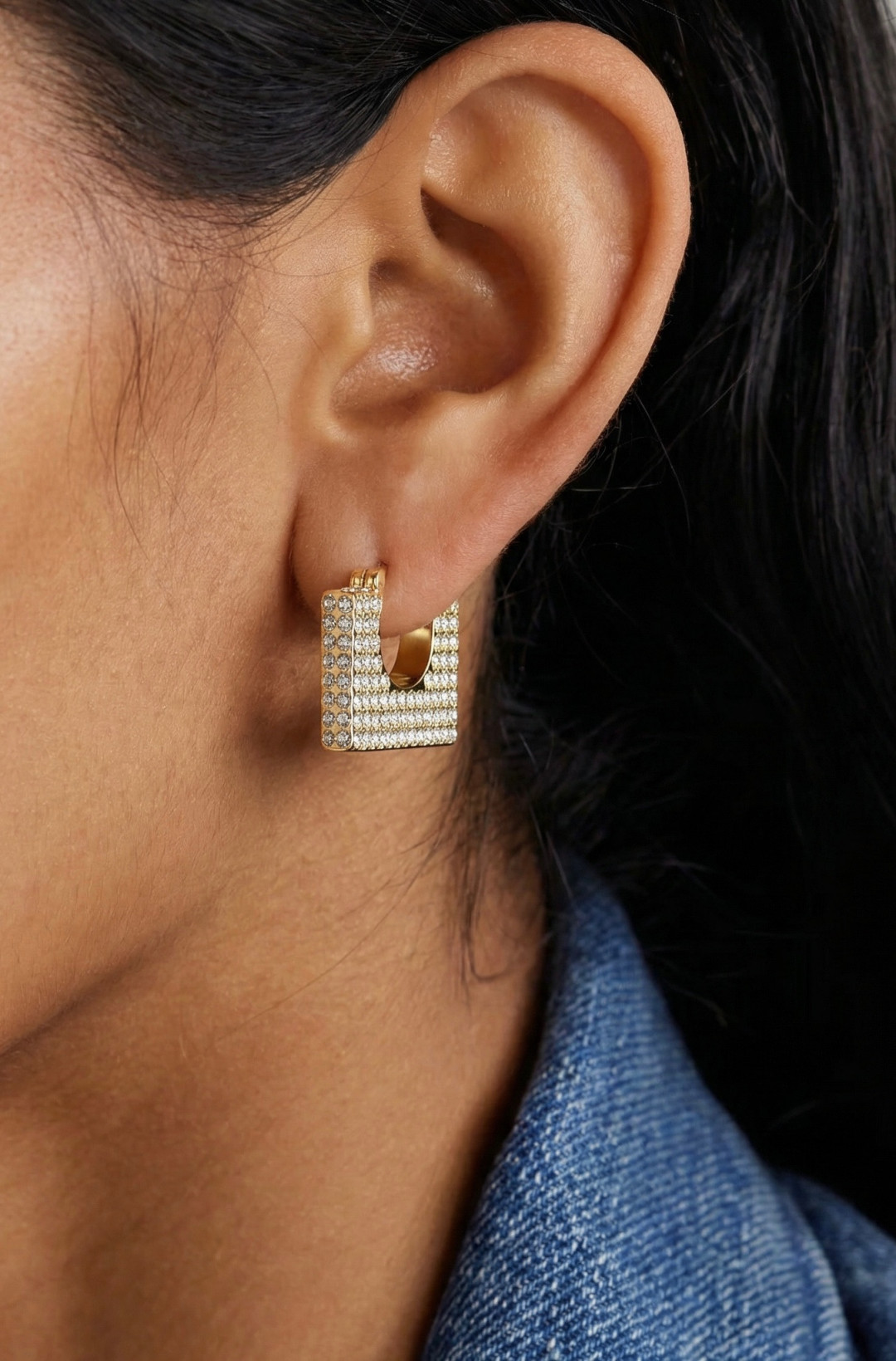 Cara Gold Earrings by Studio Liberté on curated-crowd.com