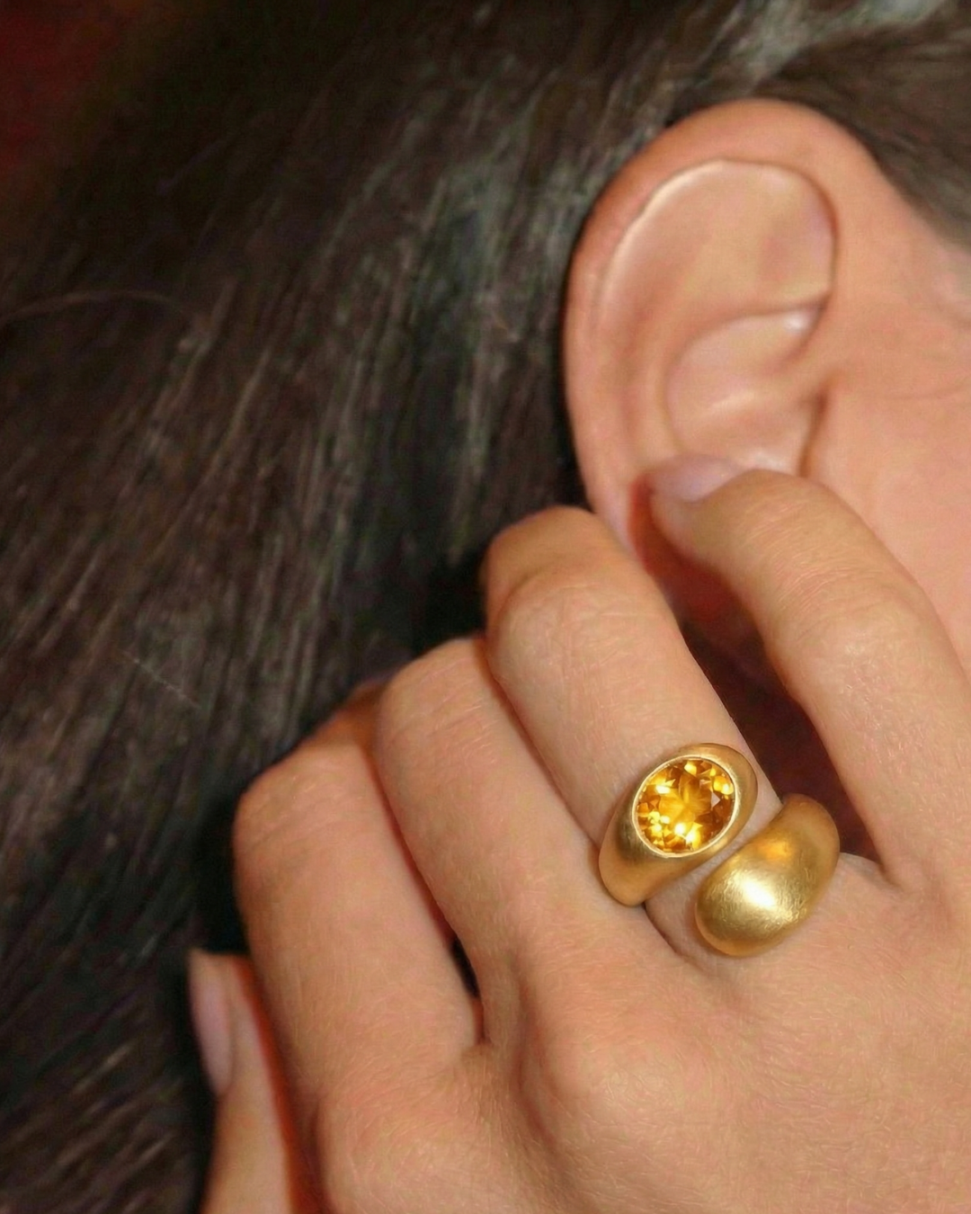 Suzanne Ring Citrine Set by Tay Jewellery on curated-crowd.com