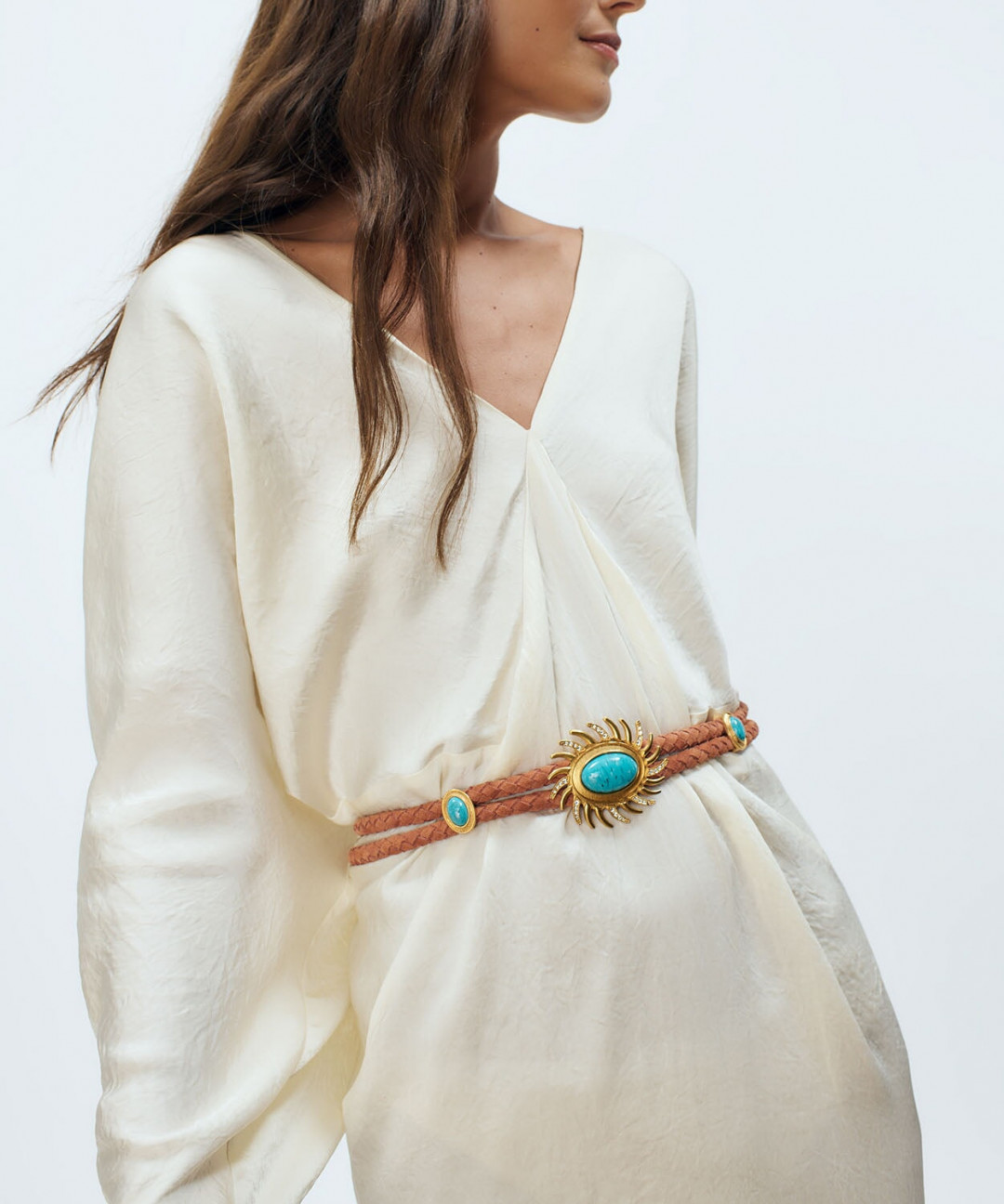 Sun Suede Belt by Sonia Petroff on curated-crowd.com